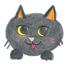 Black KiKi sticker #8002036