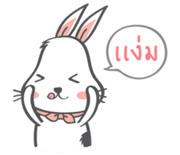 Barry : The fluffy bunny sticker #8002246