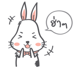 Barry : The fluffy bunny sticker #8002249