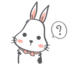 Barry : The fluffy bunny sticker #8002251