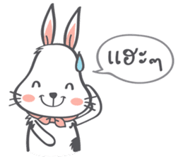 Barry : The fluffy bunny sticker #8002273