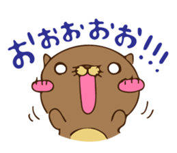 The sea otter singing a cappella 2 sticker #8003017