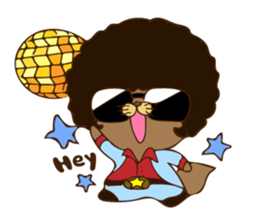 The sea otter singing a cappella 2 sticker #8003041