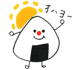 a ONIGIRI sticker sticker #8003484