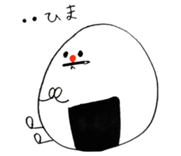 a ONIGIRI sticker sticker #8003488