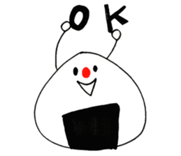 a ONIGIRI sticker sticker #8003499