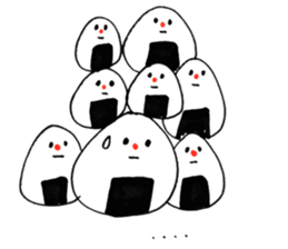 a ONIGIRI sticker sticker #8003502
