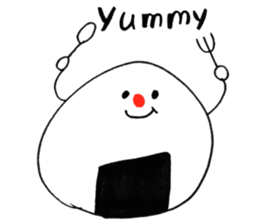 a ONIGIRI sticker sticker #8003504