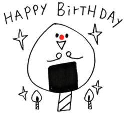 a ONIGIRI sticker sticker #8003512