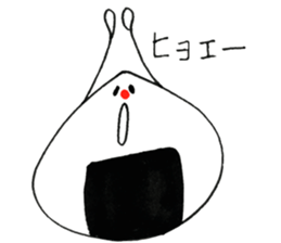 a ONIGIRI sticker sticker #8003516