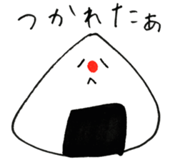 a ONIGIRI sticker sticker #8003521
