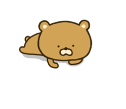 bear kumacha 2 sticker #8003674