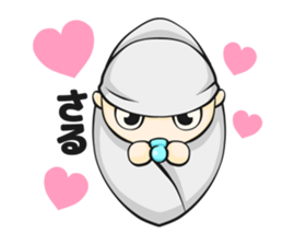 TOSHI of a painting teacher sticker #8004078