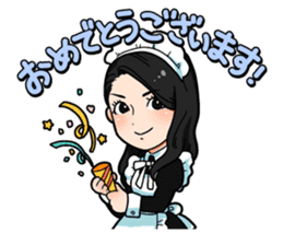 Maid from North Tenjin, Fukuoka, Japan sticker #8004208