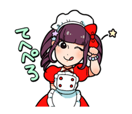 Maid from North Tenjin, Fukuoka, Japan sticker #8004217