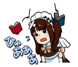 Maid from North Tenjin, Fukuoka, Japan sticker #8004228