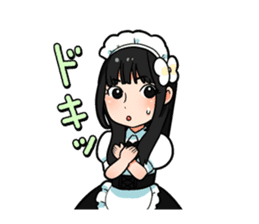 Maid from North Tenjin, Fukuoka, Japan sticker #8004233