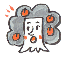 Miss Apple Tree sticker #8004686