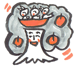 Miss Apple Tree sticker #8004705