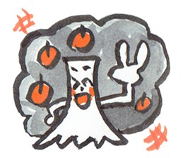 Miss Apple Tree sticker #8004708