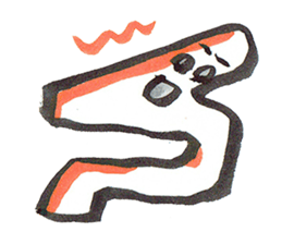 Feelings of clay image sticker #8004760