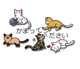 Crazy about CATS! sticker #8004781