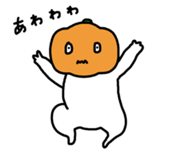 beta pumpkinhead sticker #8005095