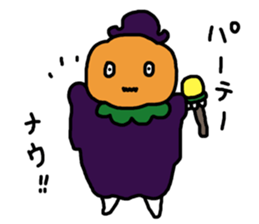 beta pumpkinhead sticker #8005097