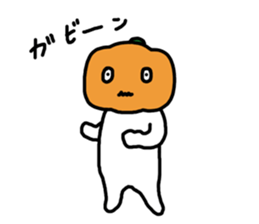 beta pumpkinhead sticker #8005098