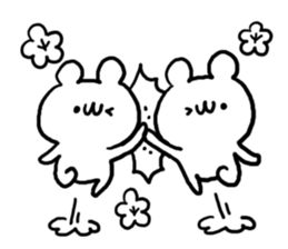 New Year 2016 White Bear sticker #8005263