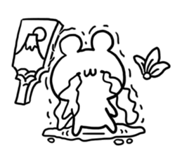 New Year 2016 White Bear sticker #8005278