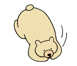 Gentle Bear and his friend sticker #8005438