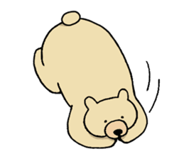 Gentle Bear and his friend sticker #8005438