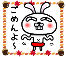 Rabbit Sticker-2 sticker #8005467