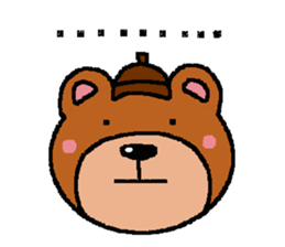 Mr. Bear (the part-time worker) sticker #8006035