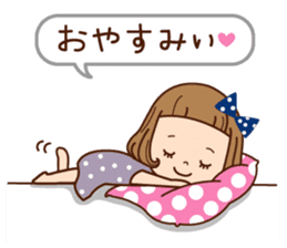 The Kansai word of the girl. sticker #8006402