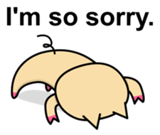 The amiable animals (English) sticker #8006447