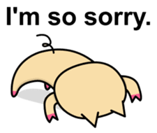 The amiable animals (English) sticker #8006447