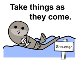 The amiable animals (English) sticker #8006452