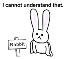 The amiable animals (English) sticker #8006457