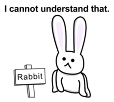 The amiable animals (English) sticker #8006457