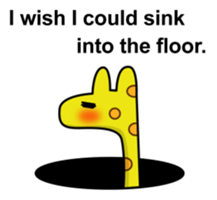 The amiable animals (English) sticker #8006460