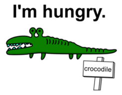 The amiable animals (English) sticker #8006469