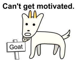 The amiable animals (English) sticker #8006481