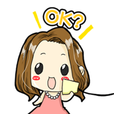 Mademoiselle Nana - It's 80s! sticker #8007746