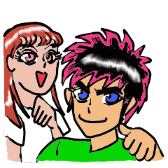 Man with a hot heart