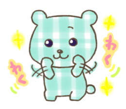 FRIENDS BEARS of PLAIDS & STRIPES sticker #8007821