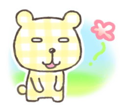 FRIENDS BEARS of PLAIDS & STRIPES sticker #8007823