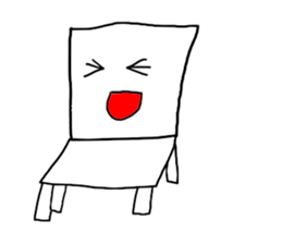 Black-white color sticker #8008050