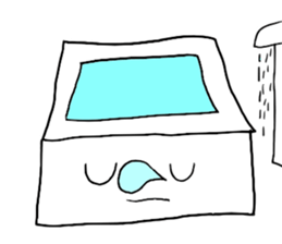 Black-white color sticker #8008052